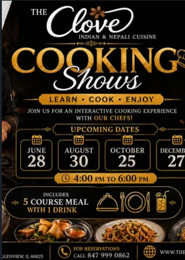 Live Cooking Show at Clove
