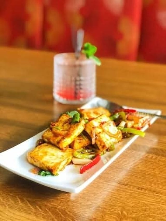 Chilli Paneer.